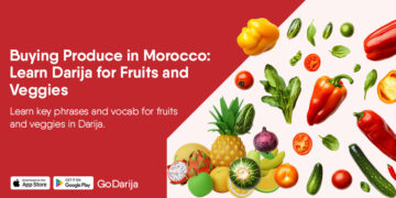 Buying Produce in Morocco: Darija for Fruits and Veggies