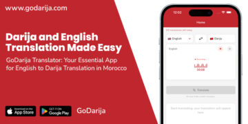 Darija to English and English to Darija Translation App
